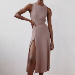 Aritzia Babaton Hamptons Pink/Grey Dress